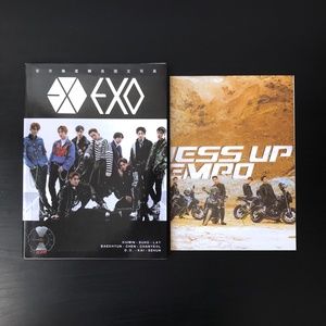 🛑LAST CHANCE🛑 EXO Magazine Photobook and Poster Tempo Kpop